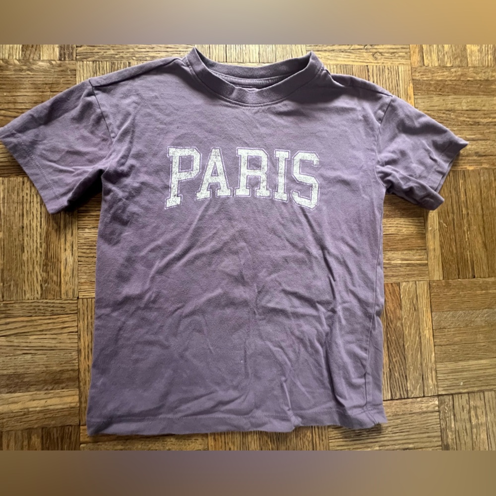 Cat & Jack Purple Graphic Tee